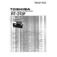 TOSHIBA RT313F Manual de Servicio