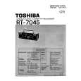 TOSHIBA RT7045 Manual de Servicio