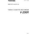 TOSHIBA V206R Manual de Servicio