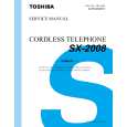 TOSHIBA SX2008 Manual de Servicio