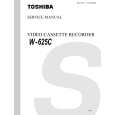 TOSHIBA W625C Manual de Servicio