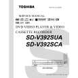 TOSHIBA SDV392SCA Manual de Servicio
