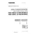 TOSHIBA RASM18SAX Manual de Servicio