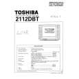 TOSHIBA 2112DB Manual de Servicio