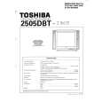 TOSHIBA 2505DBT Manual de Servicio