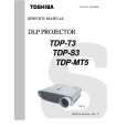 TOSHIBA TDPT3 Manual de Servicio