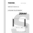 TOSHIBA 20A44 Manual de Servicio
