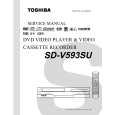 TOSHIBA SDV593U Manual de Servicio