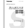 TOSHIBA SD1750 Manual de Servicio