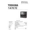 TOSHIBA 147E7E Manual de Servicio
