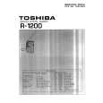 TOSHIBA R1200 Manual de Servicio