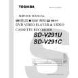 TOSHIBA SDV291U Manual de Servicio