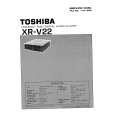 TOSHIBA XRV22 Manual de Servicio