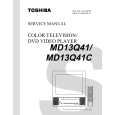 TOSHIBA MD13Q41 Manual de Servicio