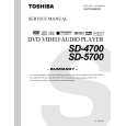 TOSHIBA SD4700 Manual de Servicio