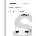 TOSHIBA 32A15 Manual de Servicio
