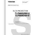 TOSHIBA TLP680U,E Manual de Servicio