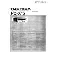 TOSHIBA PCX15 Manual de Servicio