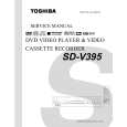 TOSHIBA SDV395 Manual de Servicio