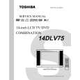 TOSHIBA 14DLV75 Manual de Servicio