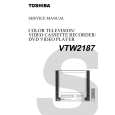 TOSHIBA VTW2187 Manual de Servicio