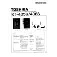 TOSHIBA KT4056 Manual de Servicio
